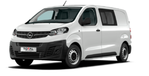 Renting Opel Vivaro Doble Cabina 6 plazas Talla M 120cv